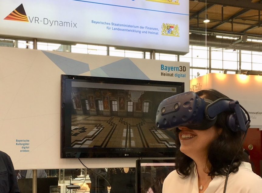 VR von VR Dynamix auf der CeBIT